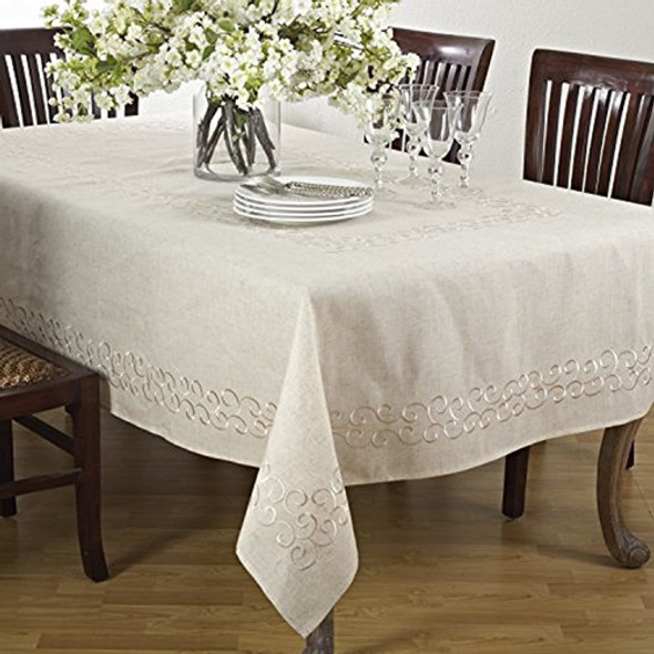 Saro Lifestyle Swirling Collection Mantelería, 67  X 180 , N 0 Saro Lifestyle Swirling Collection Mantelería, 67  X 180 , N 0