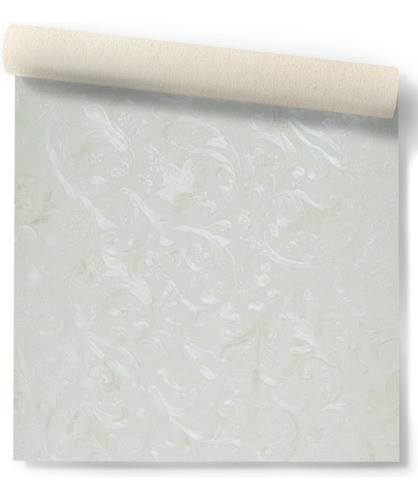Papel Vinilico Text. F/ Beige Flores Muresco Cinthia 6106/2 0