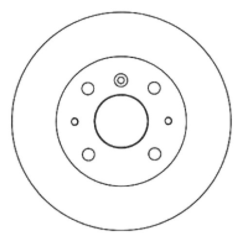 Disco Freno Del G100 102 (234mm) Breme Lifan 320 0