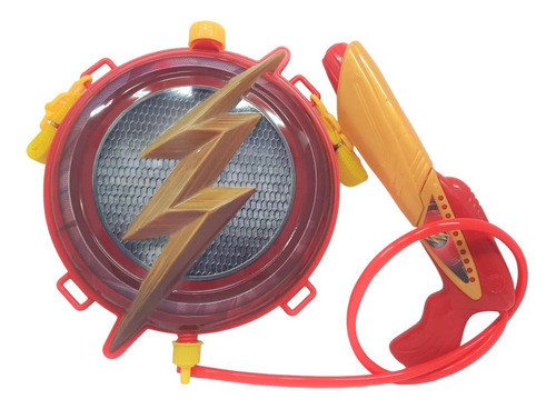 Super Mochila De Agua Logo Flash C/ Pistola Jeg 8316 El Gato 0