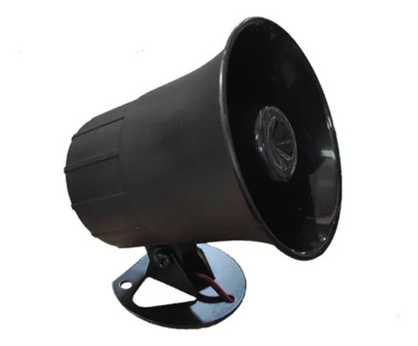 Sirena Exterior Alarma Cerco 12v 115db 6 Tonos Muy Potente 0