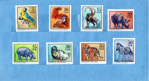 Alemania Ddr 1975, Michel 2030/37. Serie Completa Mint Mira! 0