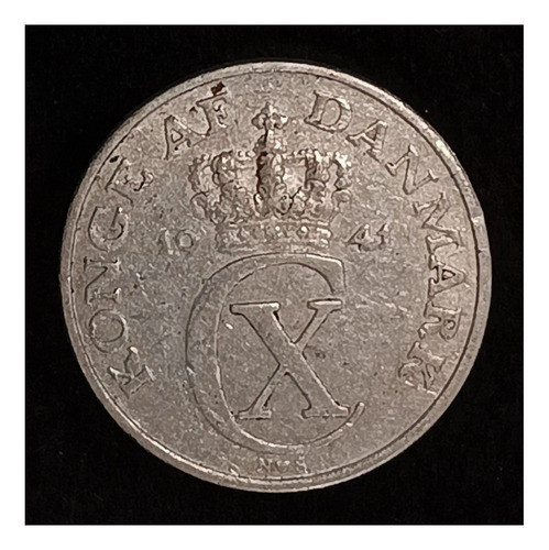 Dinamarca 2 Ore 1941 Muy Bueno Km 833 Segunda Guerra 1