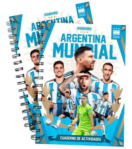 Cuaderno Mundial Qatar 2022 Para Colorear Jugar Copa Futbol 0