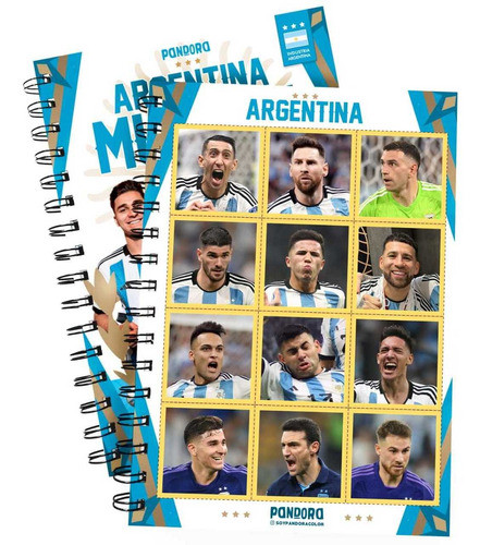Cuaderno Mundial Qatar 2022 Para Colorear Jugar Copa Futbol 1