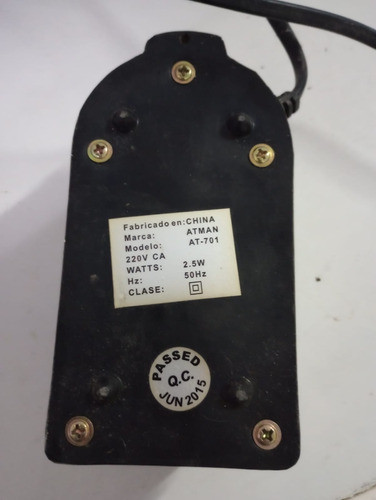 Aireador Atman At-701 (1 Salida 2 Velocidades) 1
