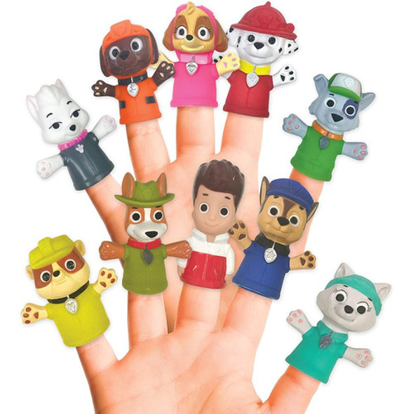 Ginsey Nickelodeon Paw Patrol 10 Piece Finger Puppet - Party 0