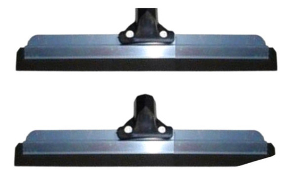 2 Unidades Rodo Alumínio Duplo 30cm Puxa E Seca Sem Cabo 0 2 Unidades Rodo Alumínio Duplo 30cm Puxa E Seca Sem Cabo 0