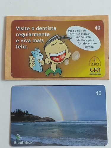 Ct166= 2 Cartoes Defeito Corte = Desc,5,00 Ver Abaixo 1