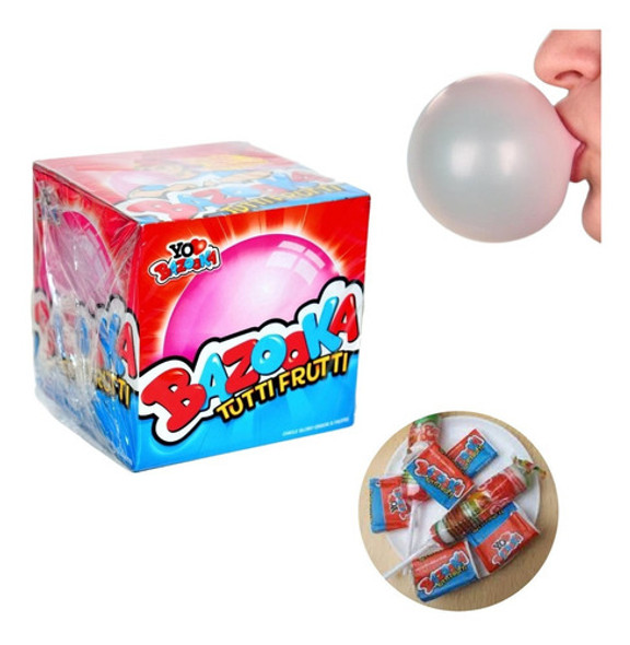 Caja Chicles Bazooka Sabor Tutti Frutti X120un- Full7x24 1
