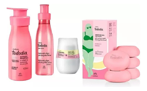 Natura Tododia Kit Corporal Acerola E Hibisco 30% Off - Prtb 0