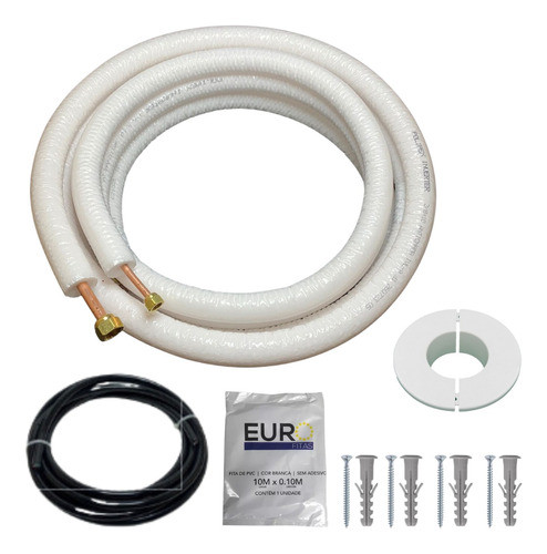 Kit Instalação Ar Condicionado Split 3 Metros 7 A 12000 Btus 0