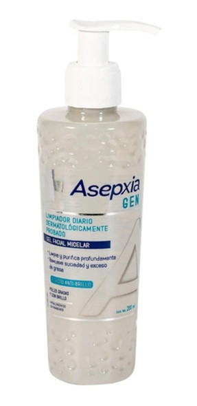 Asepxia Gen Gel Facial Micelar Limpieza Piel Grasa 200ml 0 Asepxia Gen Gel Facial Micelar Limpieza Piel Grasa 200ml 0