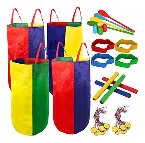 Bolsas De Carreras De Sacos De Patatas Para 4-8 Jugadores Ju 0