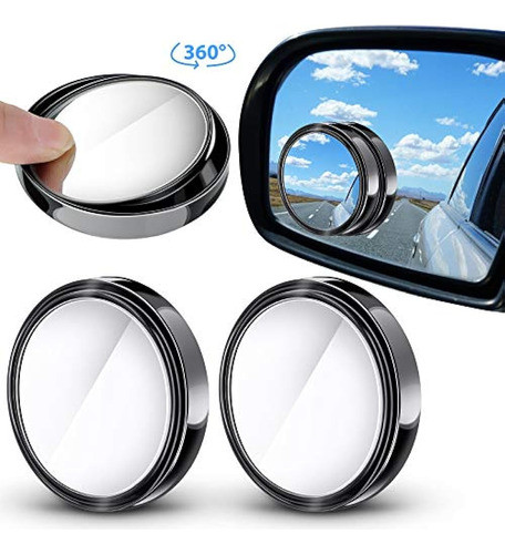 4 Piezas Espejos De Punto Ciego Espejos Retrovisores De Coch 0