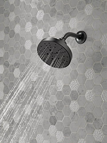 Delta 52668-bl Cabezal De Ducha Raincan De 5 Posiciones H2ok 1
