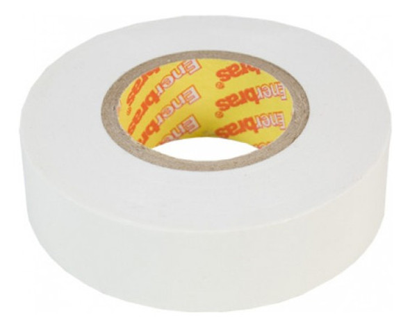 Fita Isolante Enerbras Branca 18mm X 20m 0
