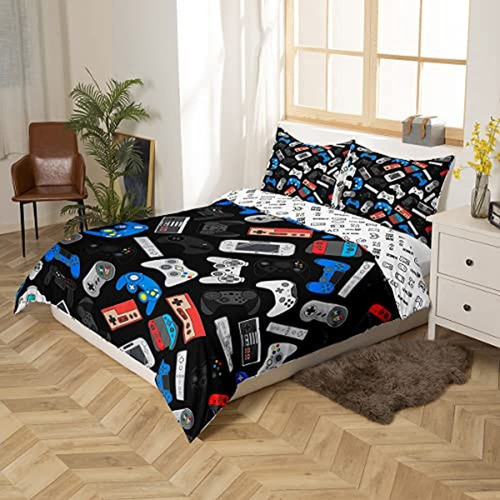Erosebridal Teens Gamepad Funda Nórdica Modern Gamer Comfort 1