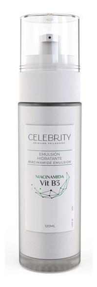 Celebrity Crema Emulsión Hidratante Niacinamida X100 Ml 0 Celebrity Crema Emulsión Hidratante Niacinamida X100 Ml 0