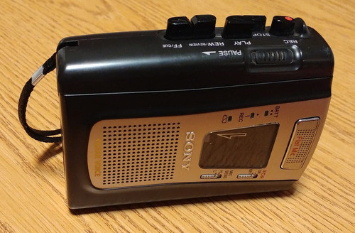 Walkman Sony Cassette Corder Tcm-459v Correas Rotas 1