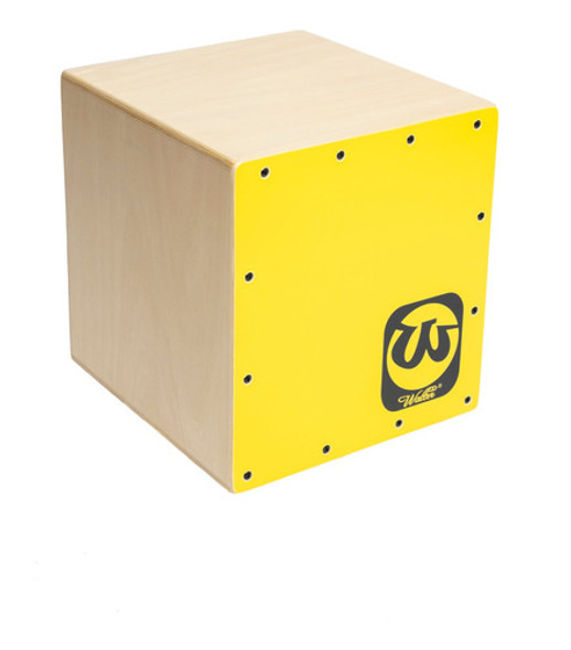 Mini Cajón Flamenco Walter Madera Amarillo Niños Cuota 0