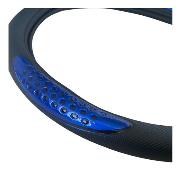 Cubre Volante Pvc 38cm Con Reflector Azul - Oregon 1 Cubre Volante Pvc 38cm Con Reflector Azul - Oregon 1