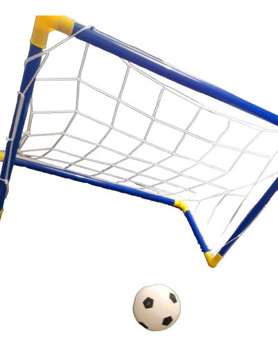 Arco Futbol Mini Con Red De Pvc Medidas 65 Cm X  30cm 1