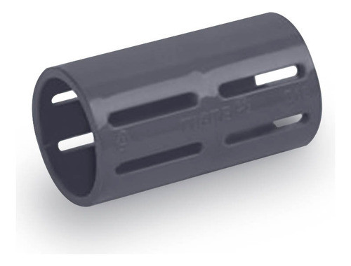 Union Para Caño 32mm 1 1/4 Pvc Gris Tigre Electro Medina 0