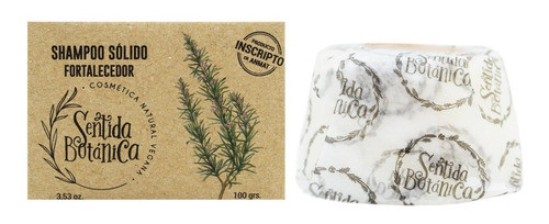 Sentida Botánica Shampoo Solido Fortalecedor Vegano Local 0