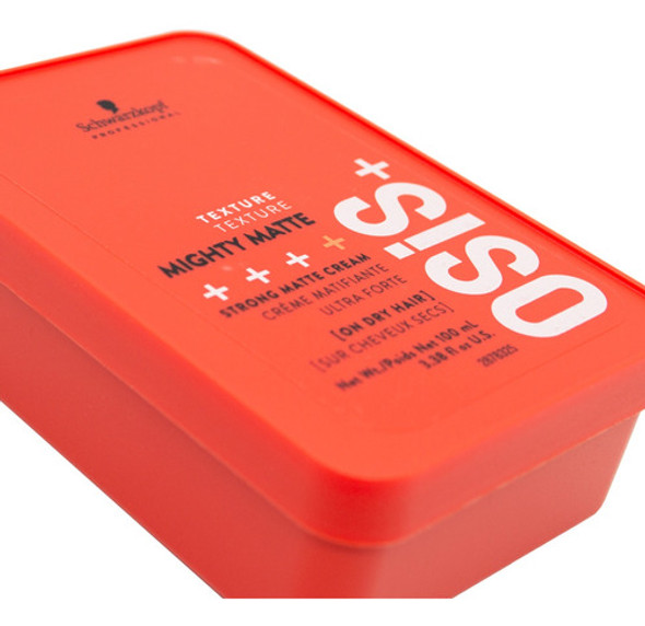 Schwarzkopf Osis+ Mighty Matte Crema Fijación Fuerte 85ml 3c 1