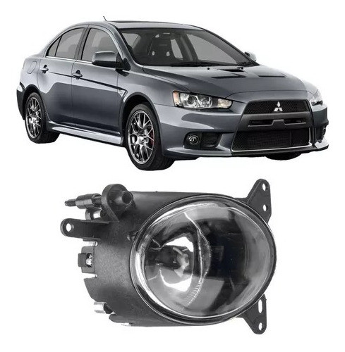 Farol Milha Mitsubishi Lancer Evo X 2012 2013 2014 2015 Dir 0