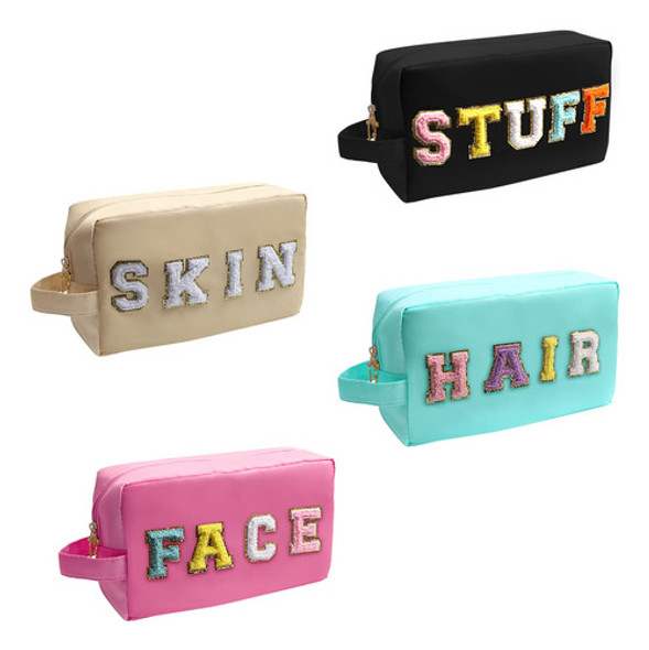 Xummero Juego De Bolsas Organizadoras De Maquillaje De Nailo 0
