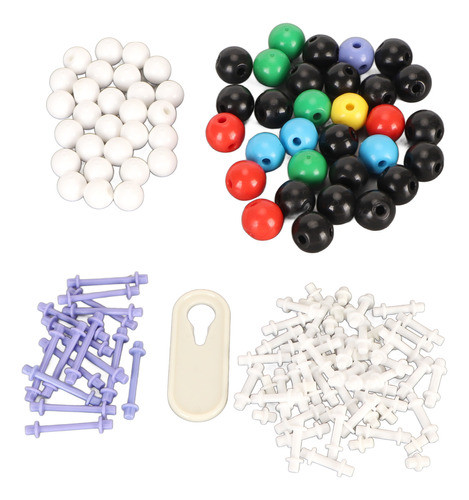 136 Unidades De Química Orgânica, Modelo Molecular, 59 Átomo 1