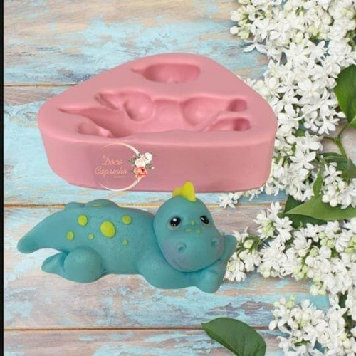 Molde De Silicone Dinossauro Mod 4 1