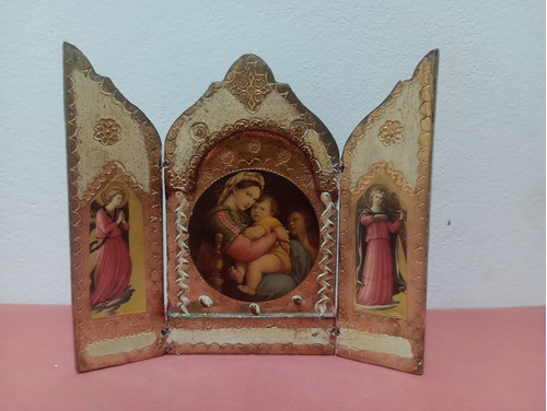Triptico Religioso De Sacristia 0
