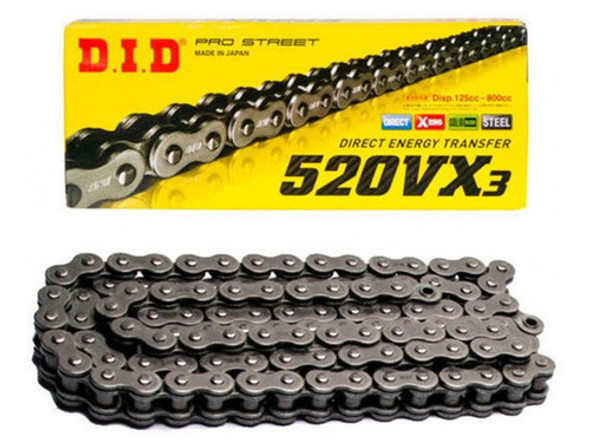 Cadena Did Japon 520 Vx3 Oring Xring Ducati Scrambler 800 0