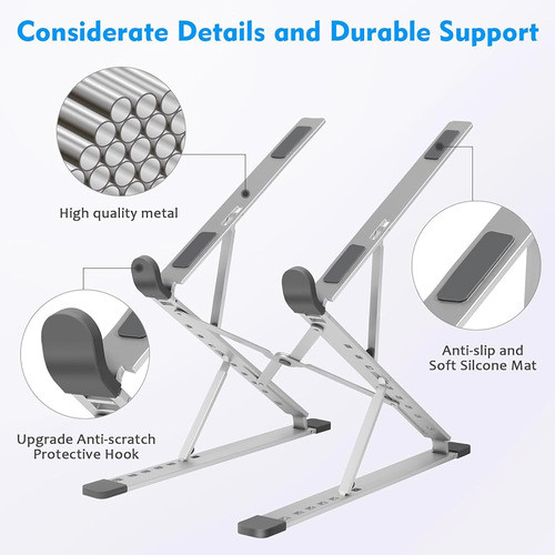 Soporte De Escritorio Para Computadora Portátil Mienow Altur 1