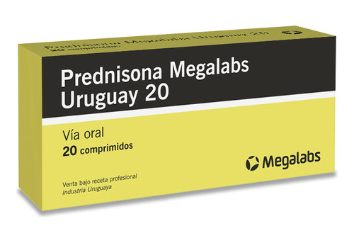 Prednisona Megalabs® 20 Mg X 20 Comprimidos 0