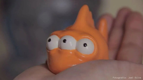 Blinky / Pez De 3 Ojos De Los Simpsons - Cinetiquetas 0