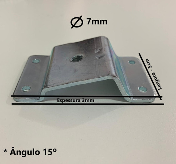 Pé Palito De Madeira Mel Para Sofás, Puffs, Kit 5 Pés - 34cm 1