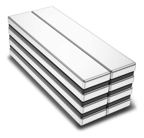 Imã De Neodímio Super Forte 40mm X 9mm X 2mm - 40 Peças 0