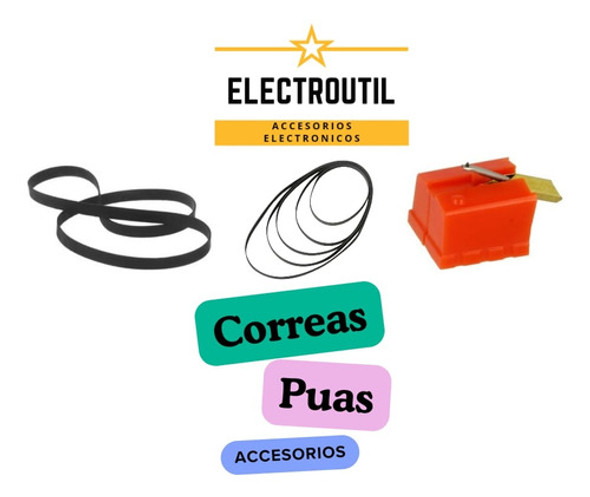 Correa Para Tocadiscos Crosley Cf-6550a 1