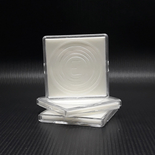 10 Capsulas Quadradas Tam C 18mm/23mm/28mm/33mm/38mm Pro 1