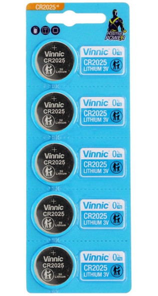 Pilas Boton Cr2025 Vinnic 2025 - 50 X Unids. - San Martin 0
