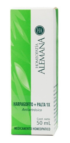 Harpagofito + Palta 1x Homeopatía Alemana 0