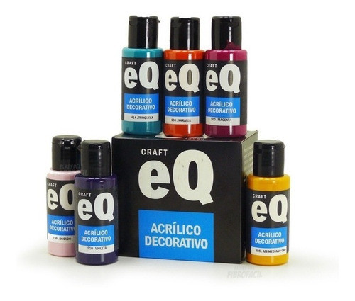 Acrílico Decorativo Eq Arte Craft 50cc Amarillo Cad Im 300 1