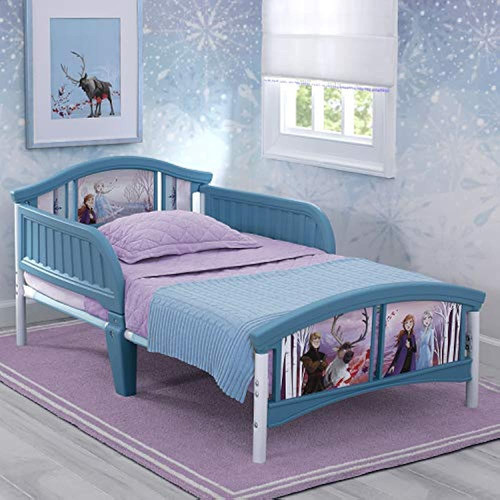 Cama De Plástico Para Niños Delta, Disney Frozen Ii 0