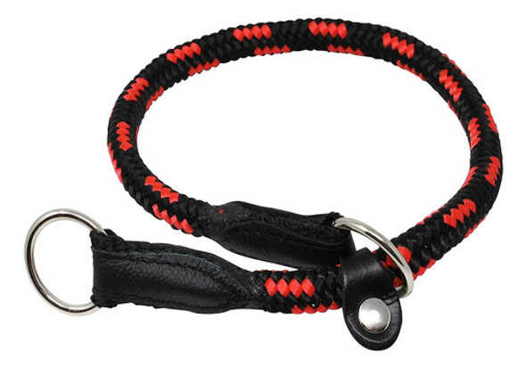 Dogs My Love Collar De Estrangulador De Nailon De Nailon Red 0