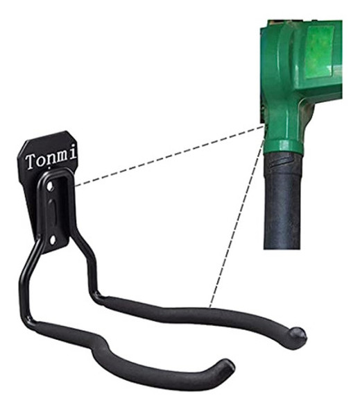 Tonmi Colgador De Soplador De Hojas Para Garaje, Gancho De S 1