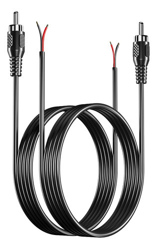Adaptador De Cable Rca A Altavoz, Cable Desnudo De Altavo... 0
